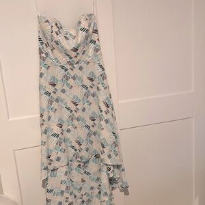 White House black market size 14 strapless dress.